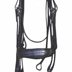 Dressage|Hunter*Pénélope - Bride Point Sellier avec rênes Noir