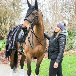 Dressage|Hunter*Pénélope - Bride Point Sellier avec rênes Noir