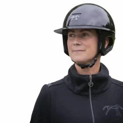 Online - Casque d'équitation visière polo brillant X Freejump Casques D'Équitation À Visière Polo|Casques D'Équitation