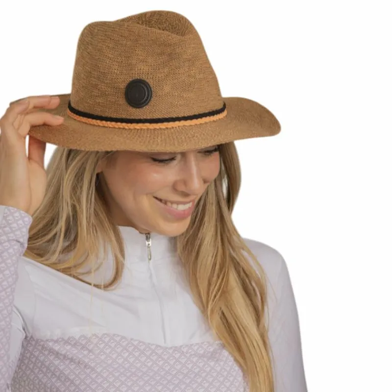 Online - Chapeau Rafia camel Casquettes/ Chapeaux