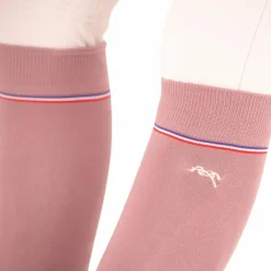 Chaussettes D'Équitation*Pénélope - Chaussettes Luxe poudré (x2) Rose