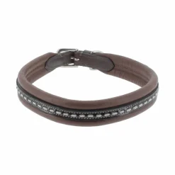 Colliers*Pénélope - Collier pour chien Point Sellier havane Marron