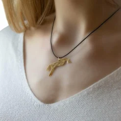 Bijoux/ Montres/ Lunettes*Pénélope - Collier Équestre Doré