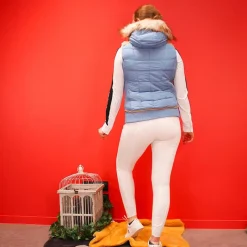 Blousons Et Manteaux*Pénélope - Doudoune sans manches femme Roger artic Bleu