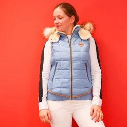 Blousons Et Manteaux*Pénélope - Doudoune sans manches femme Roger artic Bleu