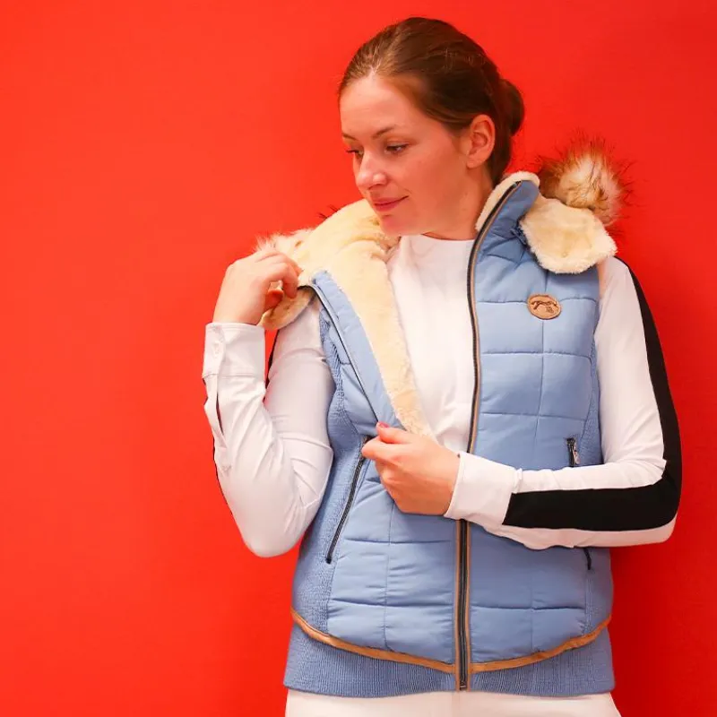 Blousons Et Manteaux*Pénélope - Doudoune sans manches femme Roger artic Bleu