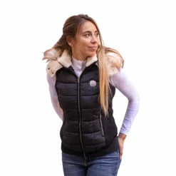 Blousons Et Manteaux*Pénélope - Doudoune sans manches femme Newroge Noir