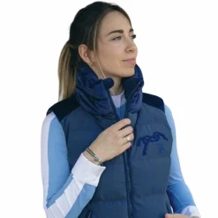 Blousons Et Manteaux*Pénélope - Doudoune sans manches femme Sonya Marine