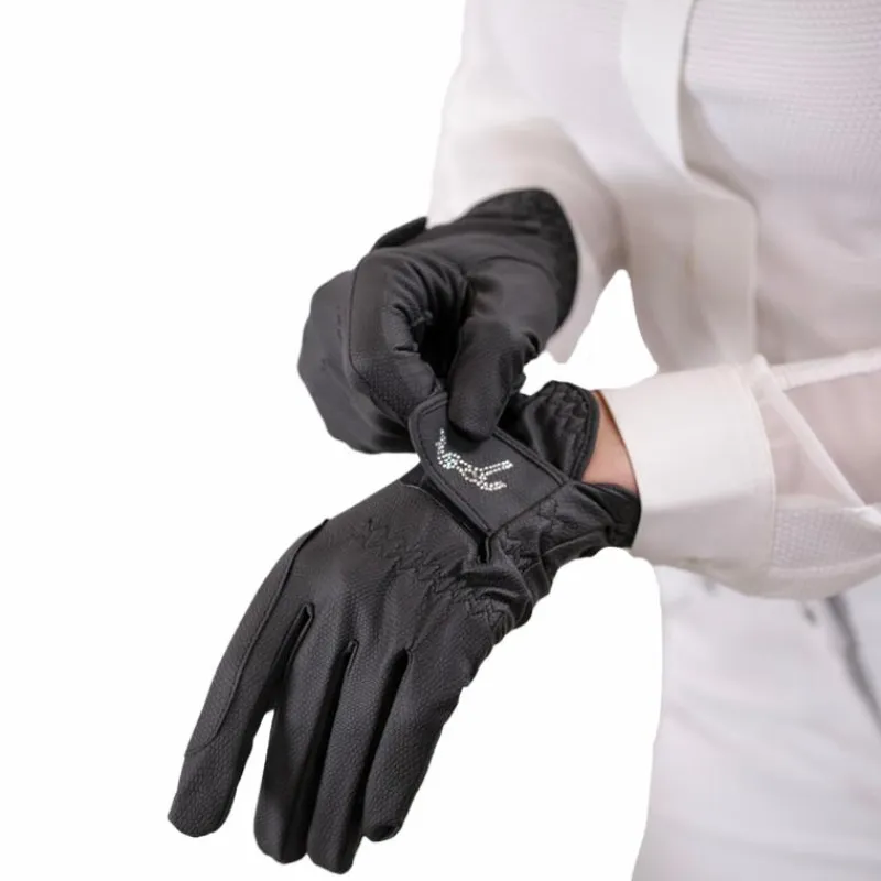 Online - Gants d'équitation Prisma Strass Gants D'Équitation