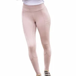 Best - Legging d'équitation femme Delphe pull-on poudré Leggings D'Équitation