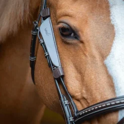 Accessoires De Bridon*Pénélope - Oeillères Blinkers havane Marron