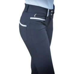 Pantalons D'Équitation|Dressage*Pénélope - Pantalon d'équitation femme Fun Pushup full seat Noir
