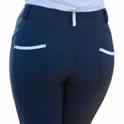 Pantalons D'Équitation|Dressage*Pénélope - Pantalon d'équitation femme Fun Pushup full seat Marine