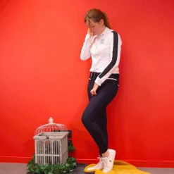 Pantalons D'Équitation|Dressage*Pénélope - Pantalon d'équitation femme Fun Pushup full seat Marine