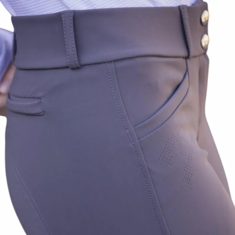Pantalons D'Équitation*Pénélope - Pantalon d'équitation femme Majestic foncé Gris