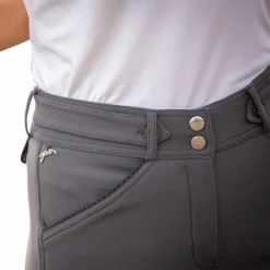 Pantalons D'Équitation*Pénélope - Pantalon d'équitation femme point sellier foncé Gris