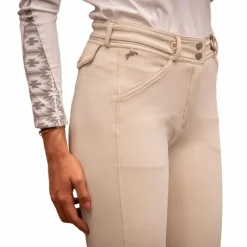 Online - Pantalon d'équitation femme Point Sellier crème Pantalons D'Équitation