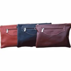 Sacs Lifestyle*Pénélope - Pochette Cuir Emma cognac Marron