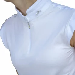 Hot - Polo de concours manches courtes femme Seville sable Polos Et Chemises