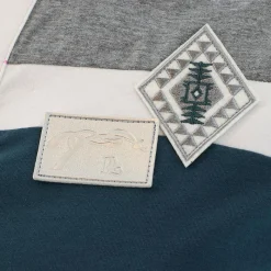 Polos Et Chemises|Polos Et Chemises*Pénélope - Polo manches courtes Indian bleu canard