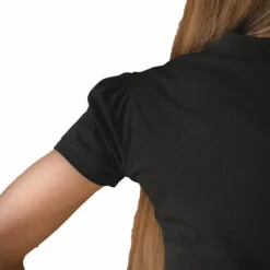 T-Shirts Et Baselayers*Pénélope - Polo manches courtes junior Iliana Noir