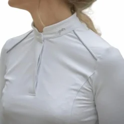 Polos Et Chemises|Polos Et Chemises*Pénélope - Polo manches longues Anaïs blanc