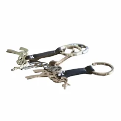 - Porte clé cognac / argenté Porte-Clés