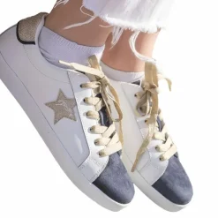 Chaussures De Ville*Pénélope - Sneakers Neptune / marine Blanc