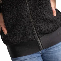 Pulls Et Gilets*Pénélope - Sweat polaire zippé femme Miwi Noir