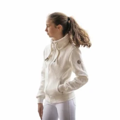 Pulls Et Gilets*Pénélope - Sweatshirt à capuche manches longues junior Laponia écru Blanc