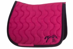 New - Tapis de selle Diamant fuschia/ marine Tapis De Selle|Tapis Cso/ Mixtes