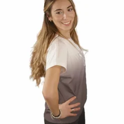 Online - T-shirt manches courtes femme Poppy Strass tie-dye T-Shirts Et Baselayers