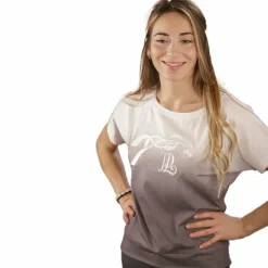 Online - T-shirt manches courtes femme Poppy Strass tie-dye T-Shirts Et Baselayers