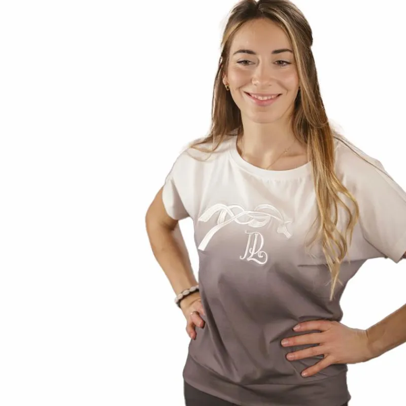 Online - T-shirt manches courtes junior Poppy Strass tie-dye Enfant T-Shirts Et Baselayers