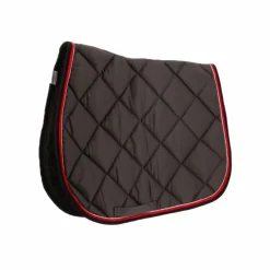 Tapis Cso/ Mixtes|Tapis De Selle*Privilège Equitation - Tapis de selle Palm Beach / argent/ rouge Gris