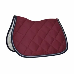 Hot - Tapis de selle Palm Beach bordeaux/gris/marine Tapis Cso/ Mixtes|Tapis De Selle