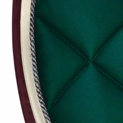 Tapis Cso/ Mixtes|Tapis De Selle*Privilège Equitation - Tapis de selle Del Mar forêt/bordeaux Vert