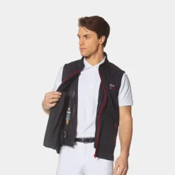 New - Veste sans manches Airsafe Softshell noir homme Airbags Privilège Equitation|Blousons Et Manteaux