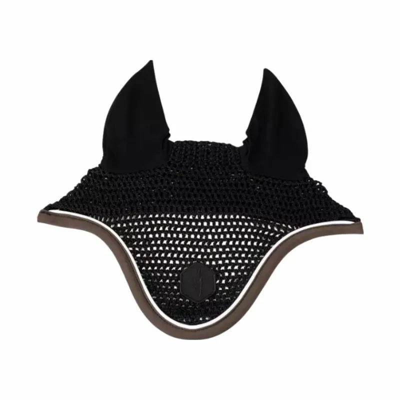 Bonnets Poneys|Bonnets Pour Chevaux*Pro Confort - Bonnet pour chevaux Dynax / marron Noir