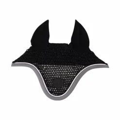 Bonnets Poneys|Bonnets Pour Chevaux*Pro Confort - Bonnet pour chevaux Dynax / gris foncé Noir