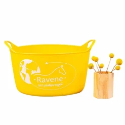 Seaux|La Graineterie Ohlala*Ravene - Seau souple jaune 15L