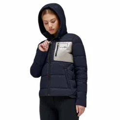 Blousons Et Manteaux*RG Italy - Doudoune manches longues femme Hooded Puffer Marine