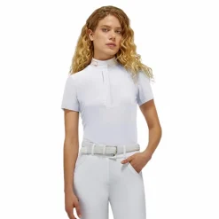Polos Et Chemises*RG Italy - Polo de concours manches courtes femme Competition Blanc