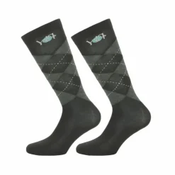 Online - Chaussette Losange (x2) Chaussettes D'Équitation