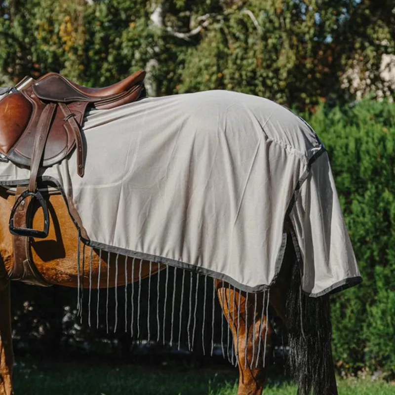 Couvertures Poneys|Couvertures Et Chemises*Riding World - Chemise anti-mouches de travail Gris