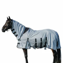 Couvertures Poneys|Couvertures Et Chemises*Riding World - Chemise anti-mouches mesh Combo Belly e Gris