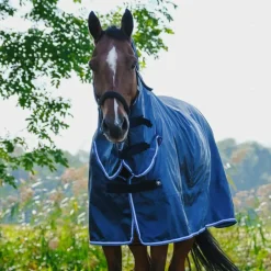 Couvertures Poneys|Couvertures Et Chemises*Riding World - Chemise de pluie combo 0g Marine