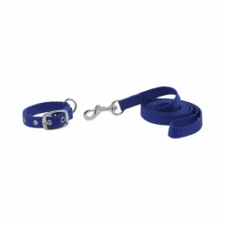 Colliers*Riding World - Collier et laisse pour chien Oscar roi Bleu