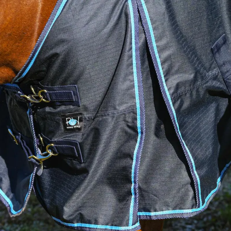 Couvertures Poneys|Couvertures Et Chemises*Riding World - Couverture d'extérieur ECO 0g Marine