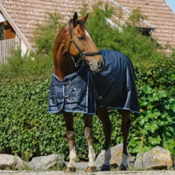 Couvertures Poneys|Couvertures Et Chemises*Riding World - Couverture d'extérieur ECO 0g Marine